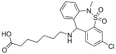 Psychiatrische geneeskunde Tianeptine poeder Antidepressivum CAS 66981-73-5 0
